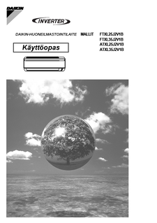 FTXL25-35JV,ATXL25-35JV_3PFI377621-2H_Operation manual_Finnish download